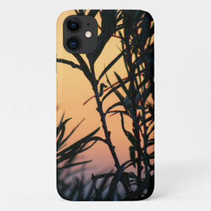 Vegetation at sunset iPhone 11 case