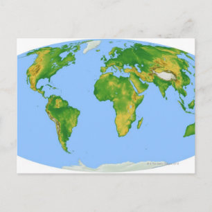 Vegetation Map 4 Postcard