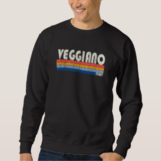 Veggiano Italy Retro 70s 80s Style Sweatshirt