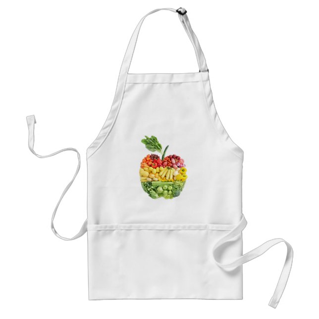Veggie Apple Standard Apron (Front)