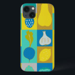 Veggie Blocks I iPhone 13 Case<br><div class="desc">Home Décor</div>