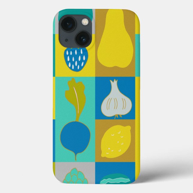 Veggie Blocks I Case-Mate iPhone Case (Back)