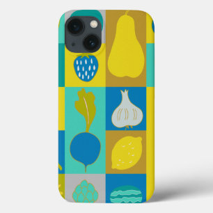 Veggie Blocks I iPhone 13 Case