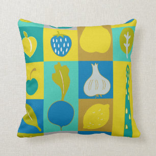 Veggie Blocks I Cushion