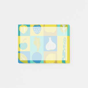Veggie Blocks I Post-it Notes