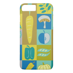 Veggie Blocks II iPhone 8 Plus/7 Plus Case