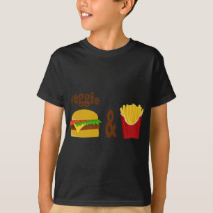 Veggie Burger and Fries T-Shirt