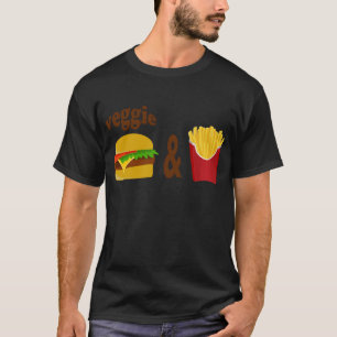 Veggie Burger and Fries T-Shirt