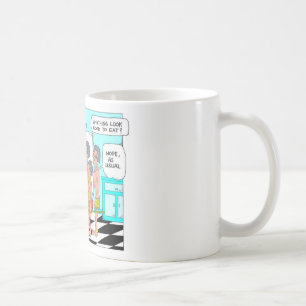 Veggie Cannibals Funny Offbeat Cartoon Gifts Coffee Mug