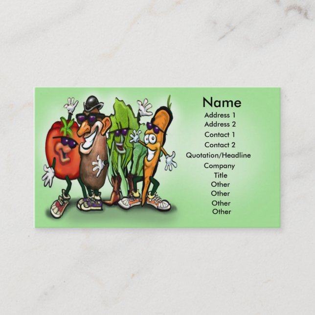 Veggie Card (Front)