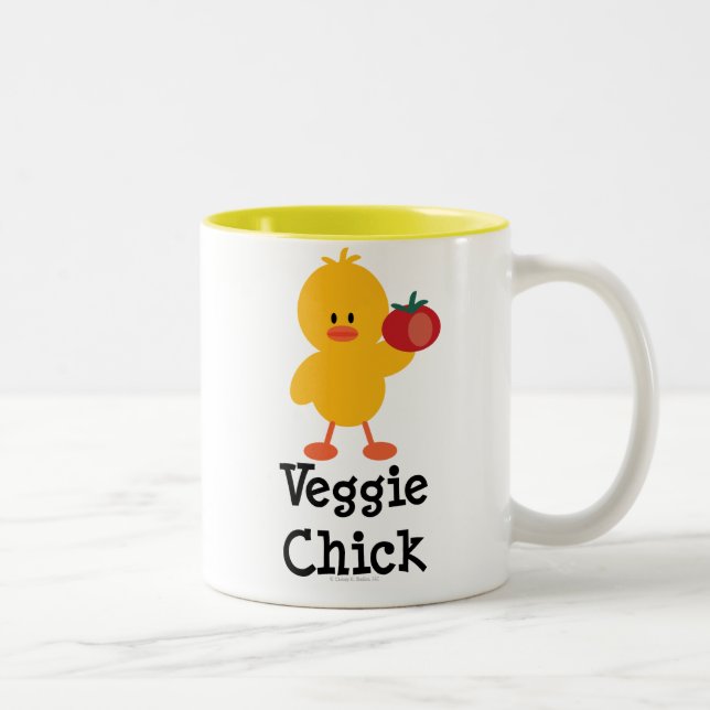Veggie Chick Mug (Right)