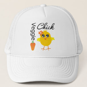 Veggie Chick Trucker Hat