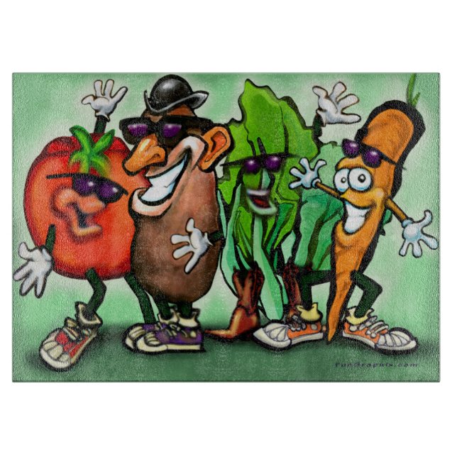 Veggie Cutting Board (Front)