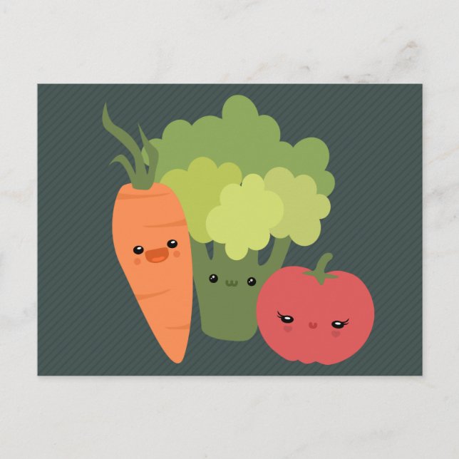 Veggie Friends Postcard (Front)
