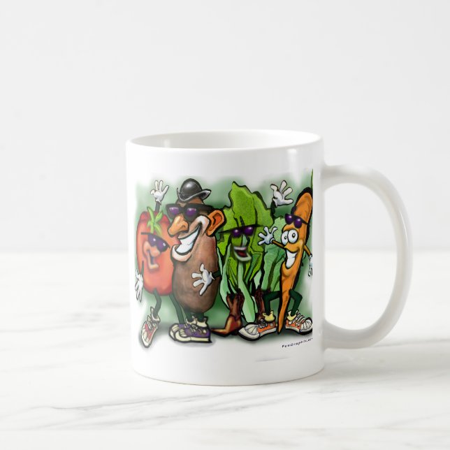 Veggie Gang Coffee Mug (Right)