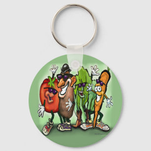 Veggie Gang Key Ring