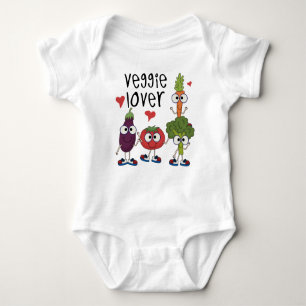 Veggie Lover Baby Bodysuit
