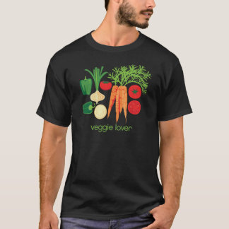 Veggie Lover Mixed fresh Vegetables T-Shirt