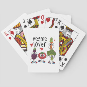 Veggie Lover Playing Cards