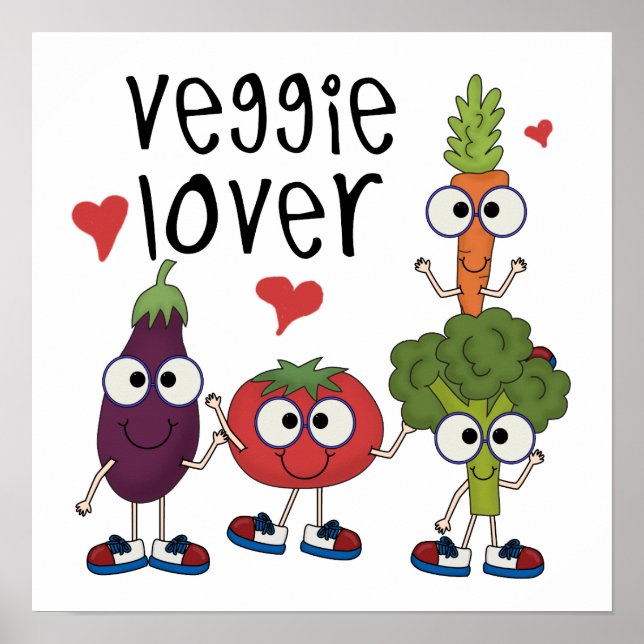 Veggie Lover Poster (Front)