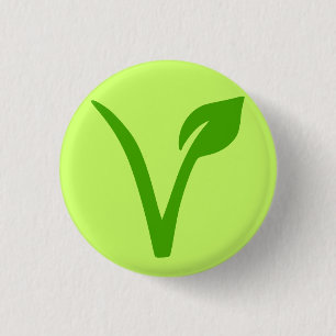 veggie pride,vegan,vegetarian,vegetarians,vegans 3 cm round badge