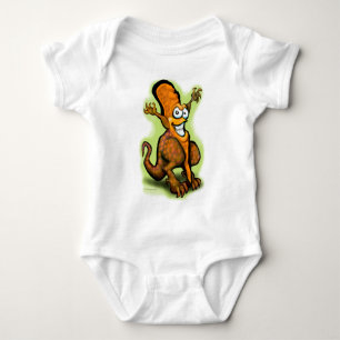 Veggie Saurus Rex Baby Bodysuit