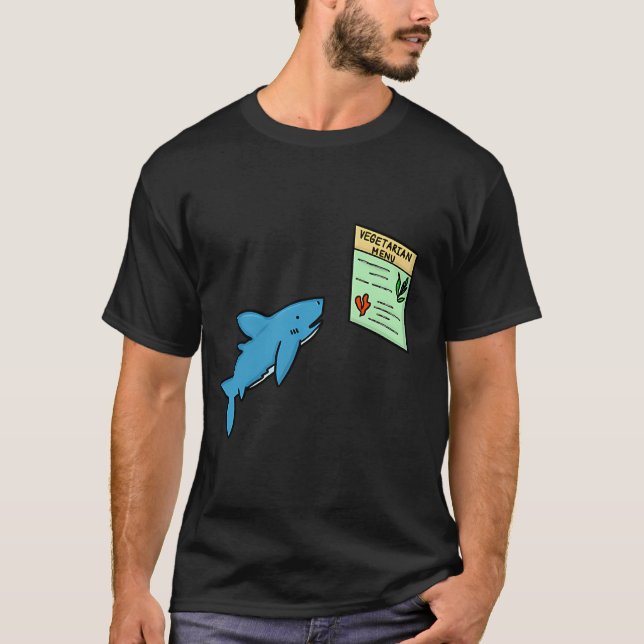 Veggie Shark T-Shirt (Front)
