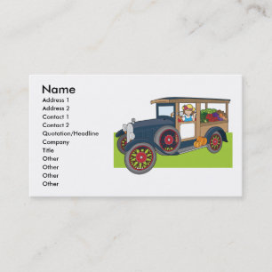 Veggie Truck Business Card