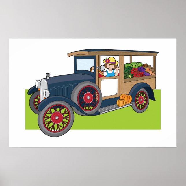 Veggie Truck Poster (Front)