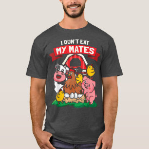 Veggie Vegetables Vegan Vegetarian Farm Plant Base T-Shirt