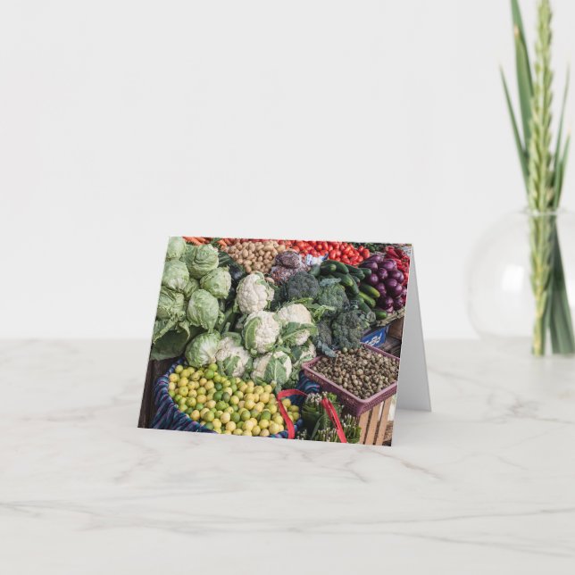 Veggies Card (Front)