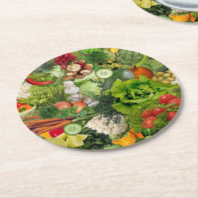 Veggies Coasters (Angled)
