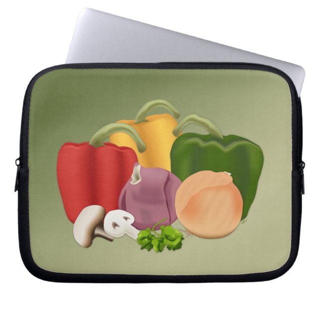 Veggies Laptop Sleeve (Front)