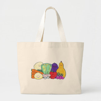 Veggies Large Tote Bag