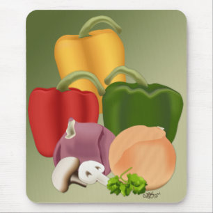 Veggies Mouse Pad