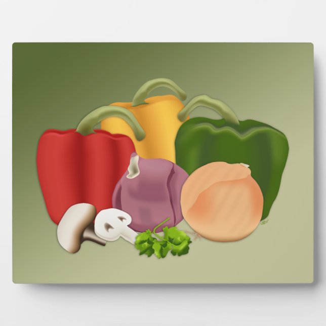 Veggies Plaque (Front)