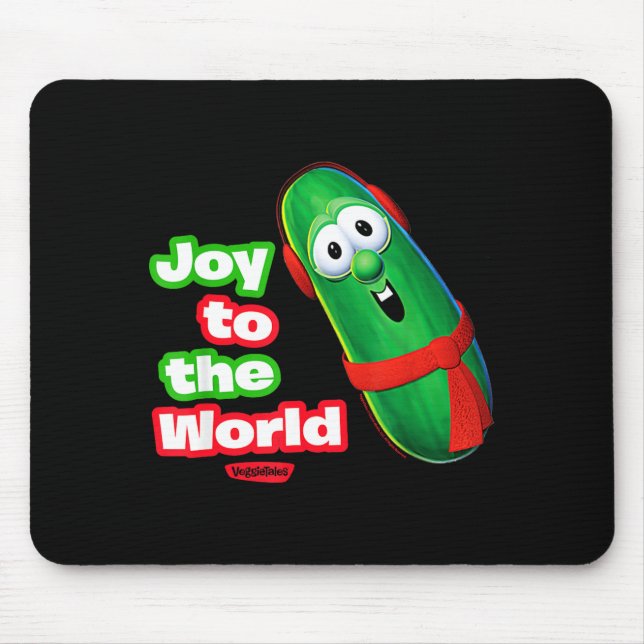 Veggietales Joy To The World Larry The Cuber  Mouse Pad (Front)