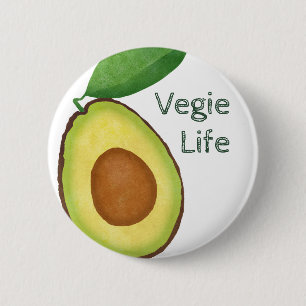 Vegie Life AVOCADO Button