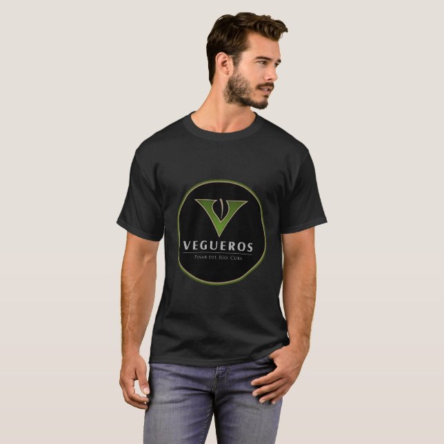 Vegueros Cuban Cigars T-Shirt (Front Full)