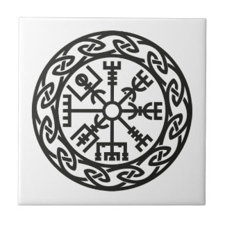 Vegvísir, Iceland, Traveller's Charm, Protection Tile