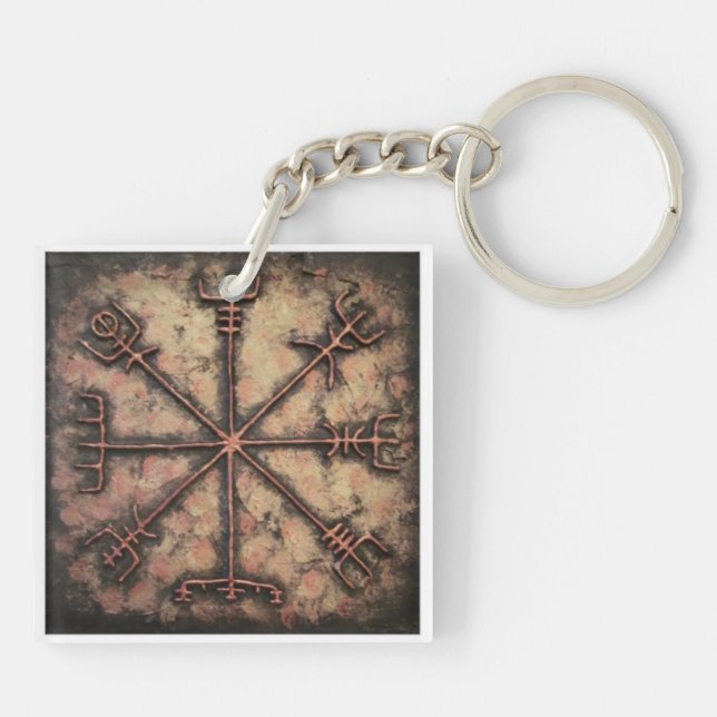 Vegvisir Key Ring (Back)