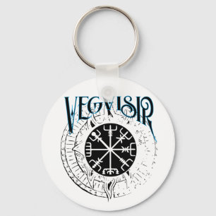 vegvisir nordic pathfinder compass key ring