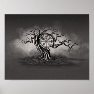 Vegvisir Tree Poster
