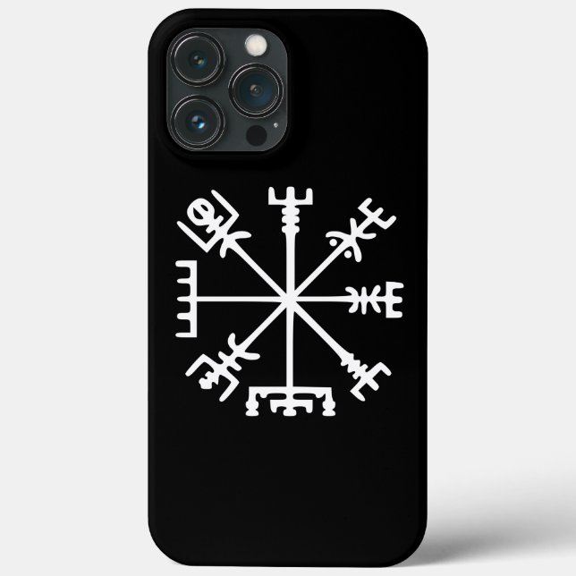 Vegvísir (Viking Compass) Case-Mate iPhone Case (Back)