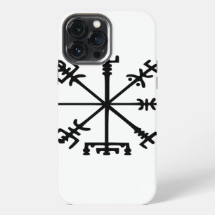 Vegvísir (Viking Compass) iPhone Case