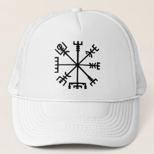 Vegvísir (Viking Compass) Trucker Hat