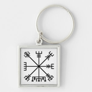 Vegvisir Viking Symbol Key Ring