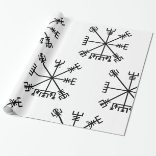 Vegvisir Viking Symbol Wrapping Paper
