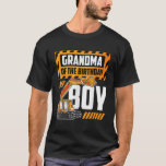 vehicle construction excavator Grandma of the Birt T-Shirt<br><div class="desc">vehicle construction excavator Grandma of the Birthday Boy</div>