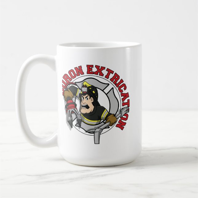 Vehicle Extrication (Boron Extrication) Coffee Mug (Left)